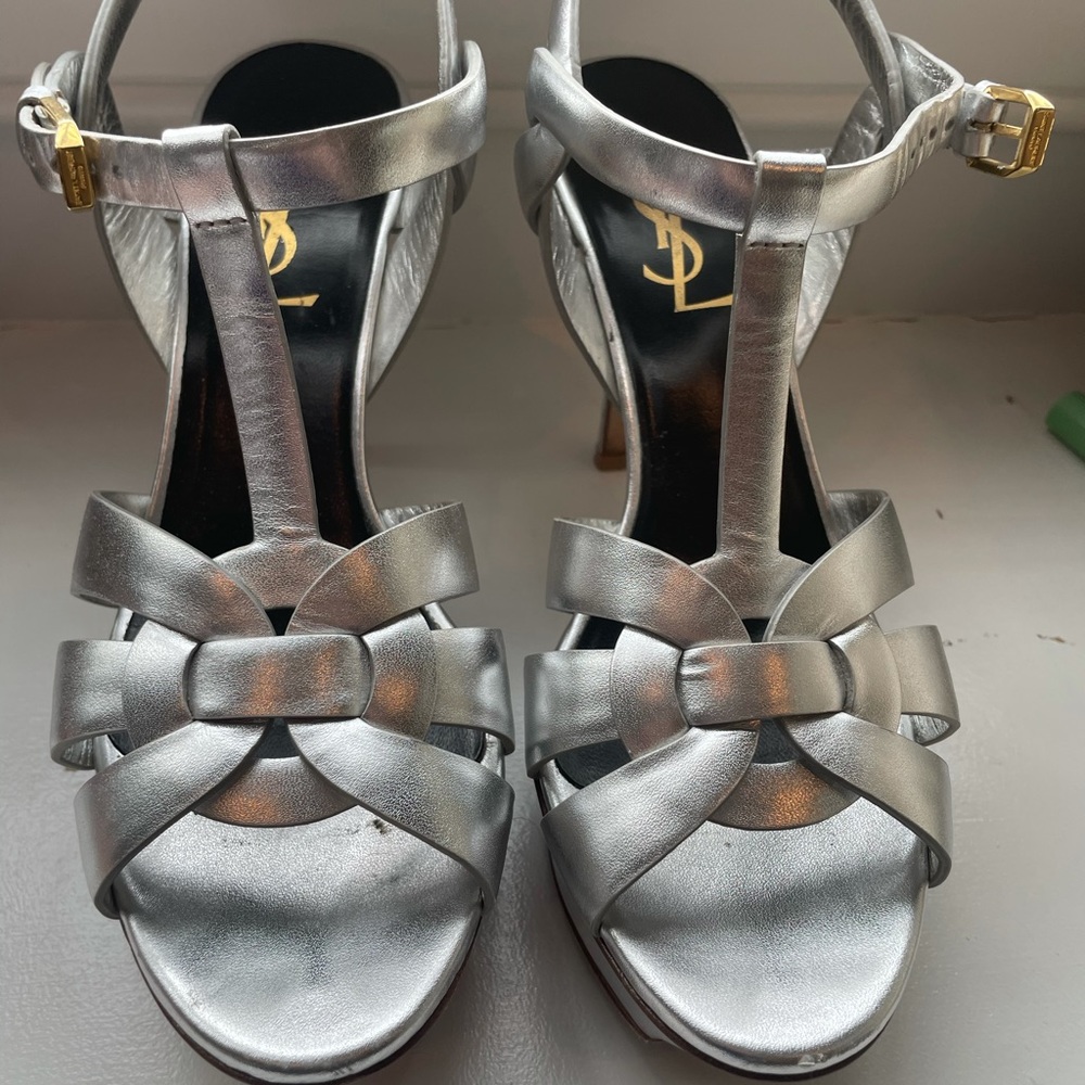 Silver YSL tributes